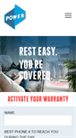 Mobile Screenshot of powerwarranties.com